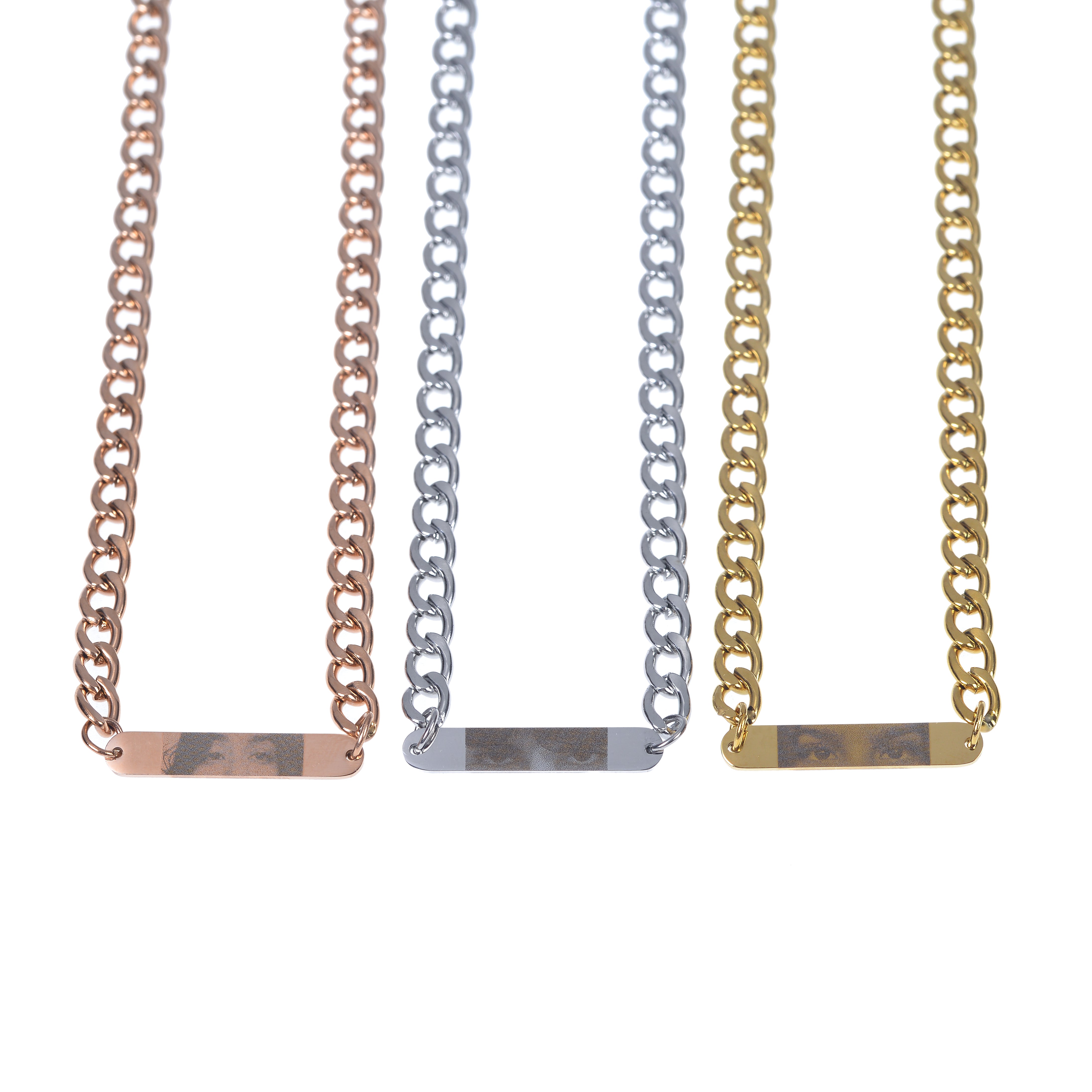 Custom photo necklace