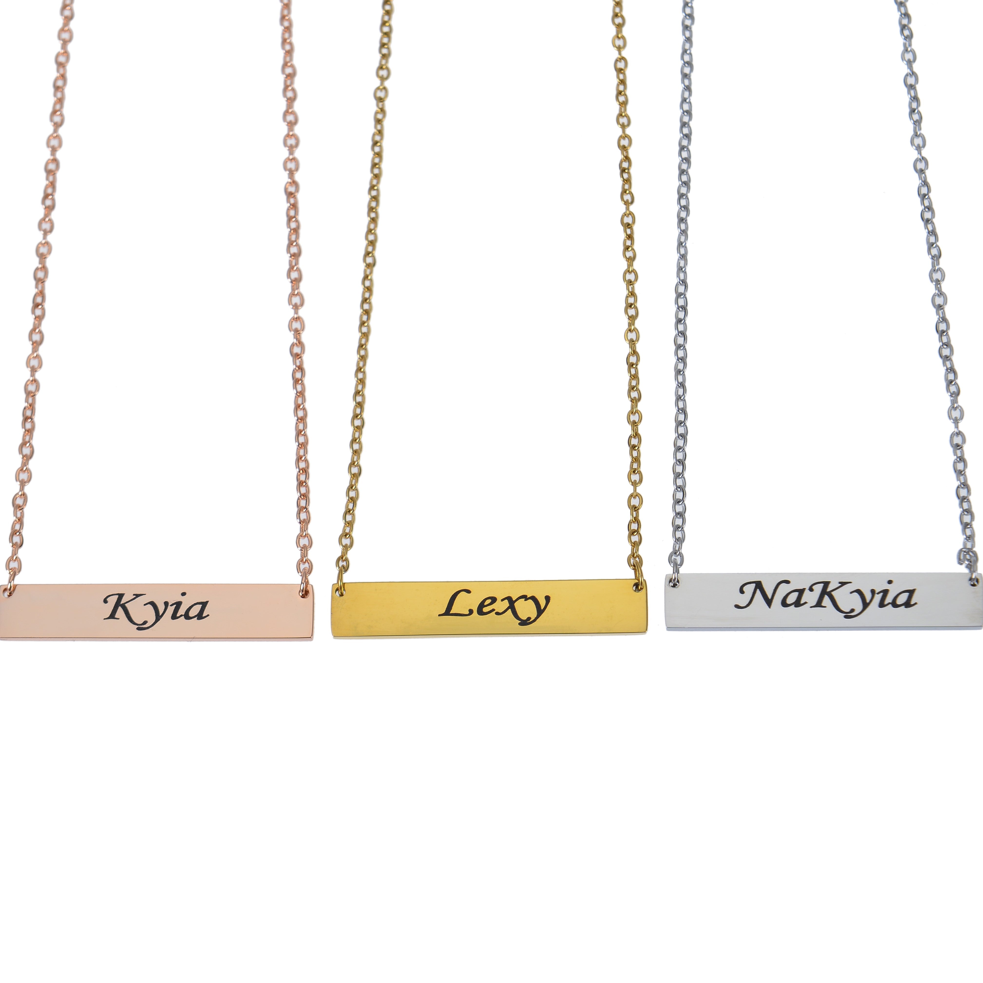 personalized name necklace