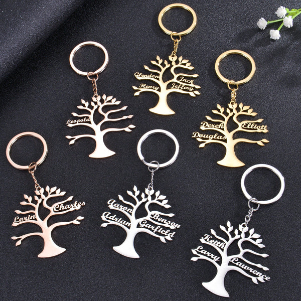 Custom Engraved Keychains, Personalized Keychain, Metal Key Chain | Lora Douglas Jewelry