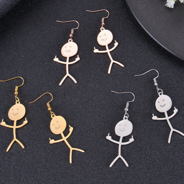 Funny Doodle Stickman Keychain (Buy One Get One Free)