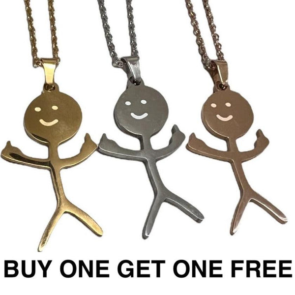 Funny Doodle Stickman Keychain (Buy One Get One Free)