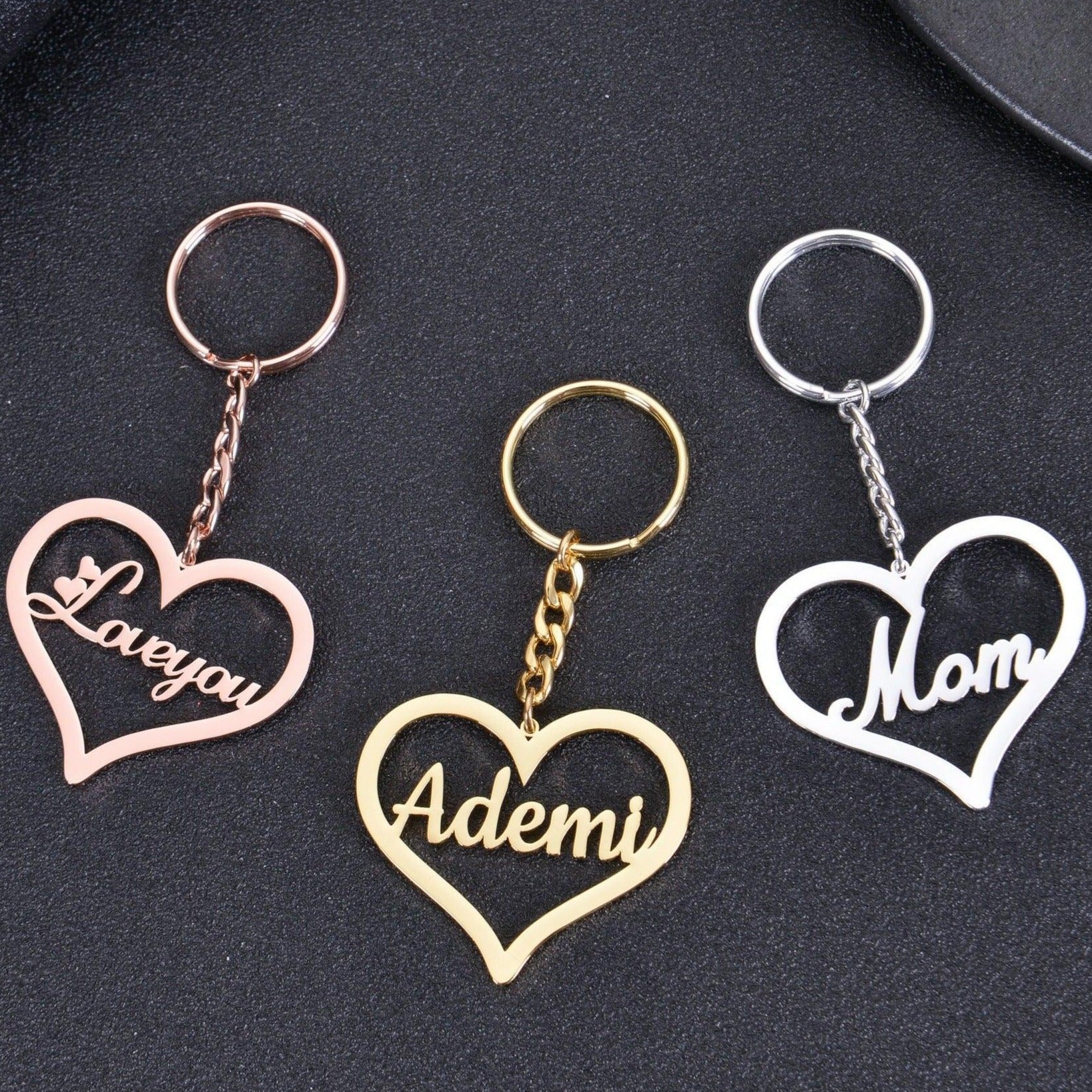 heart keychain