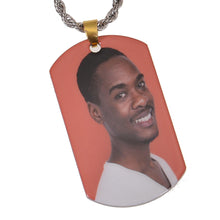 dog tag necklace with picture