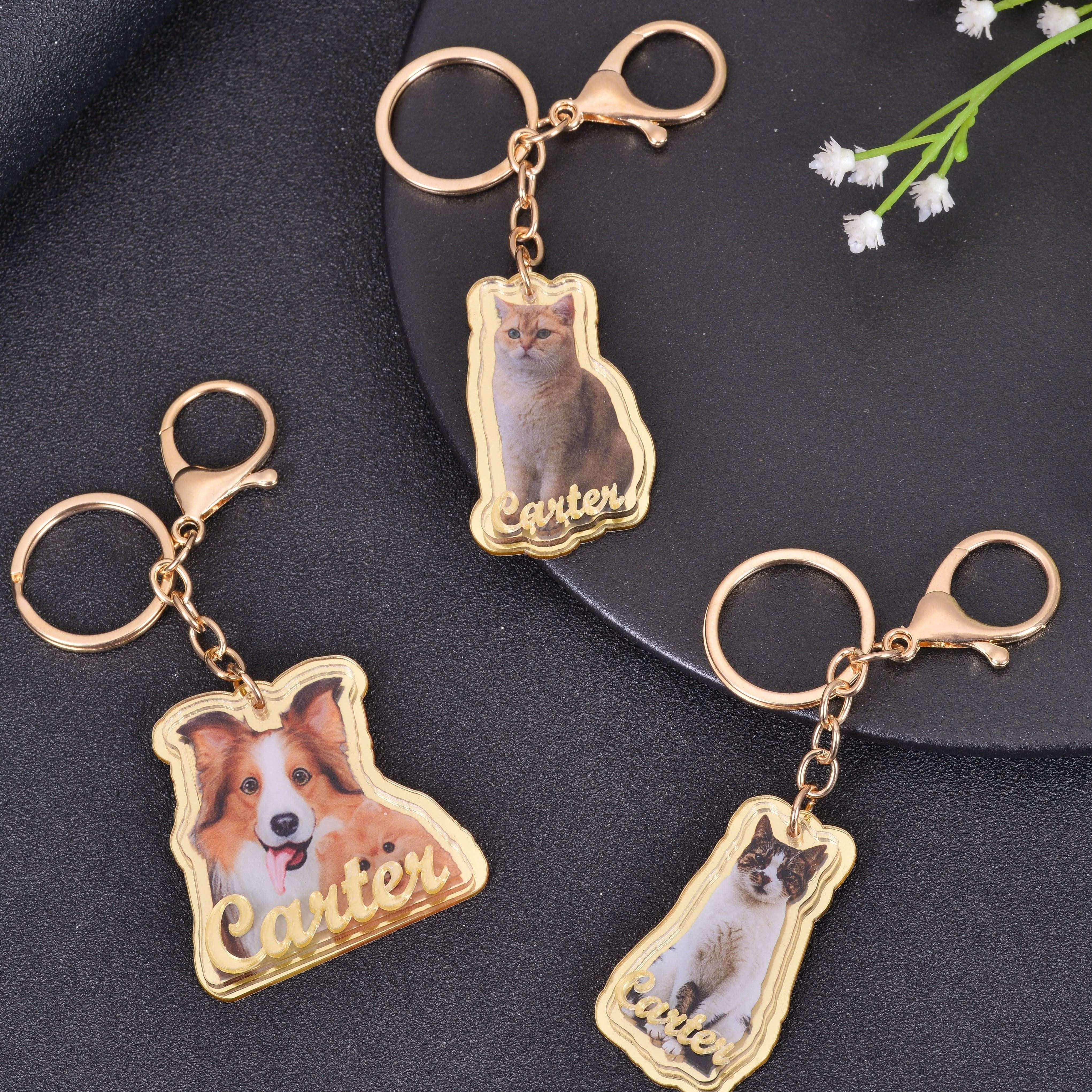 acrylic photo keychain