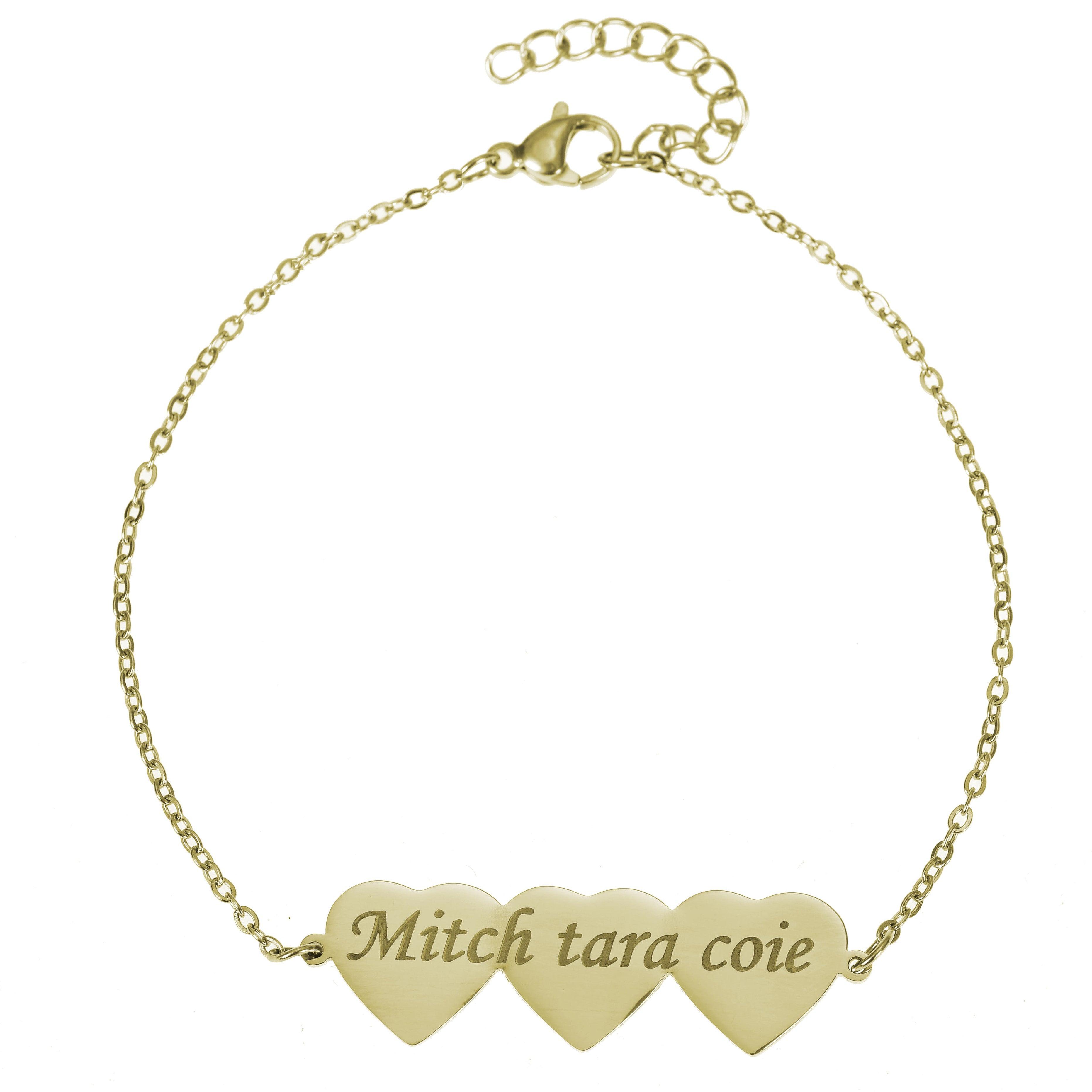 family name bracelet