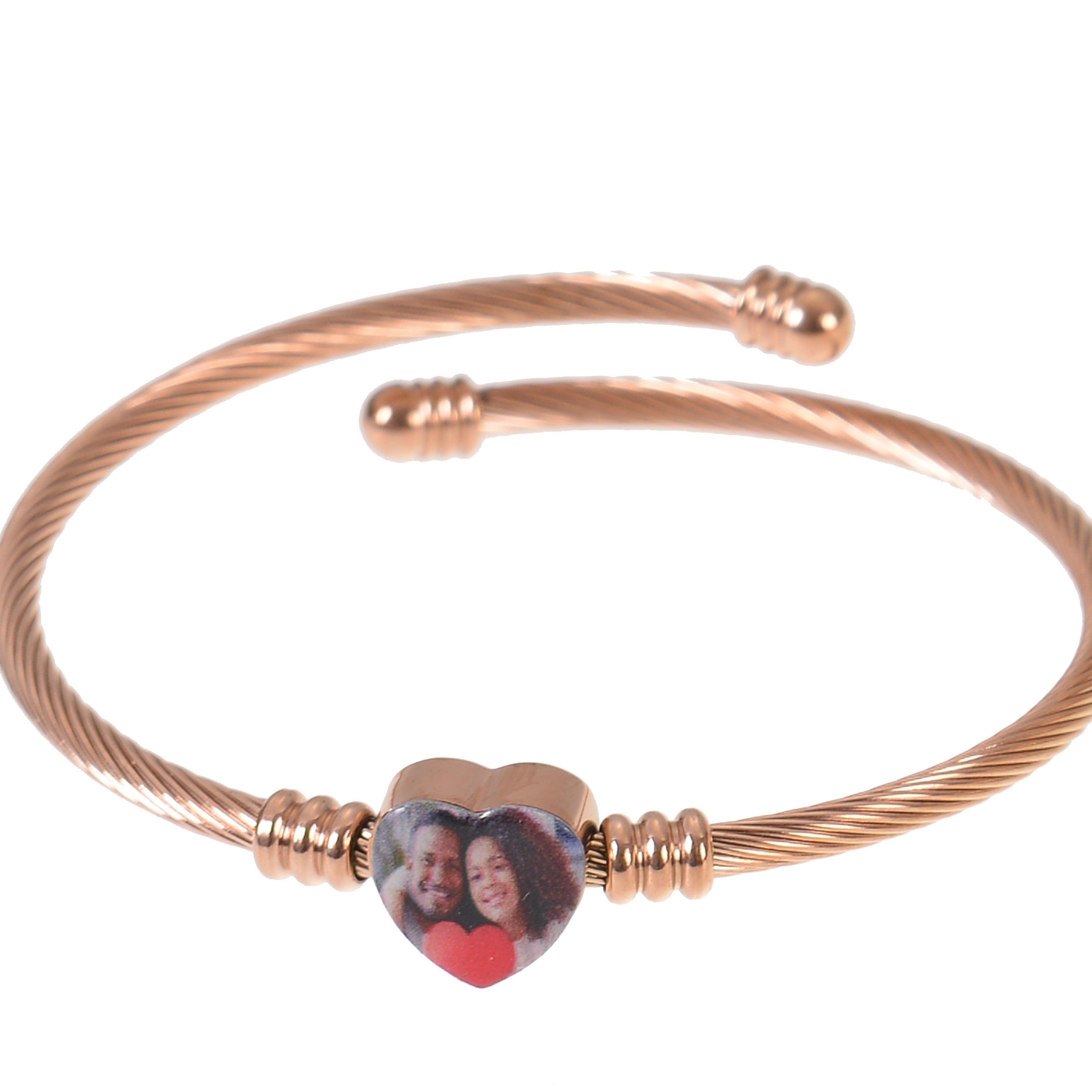 personalized photo bracelet