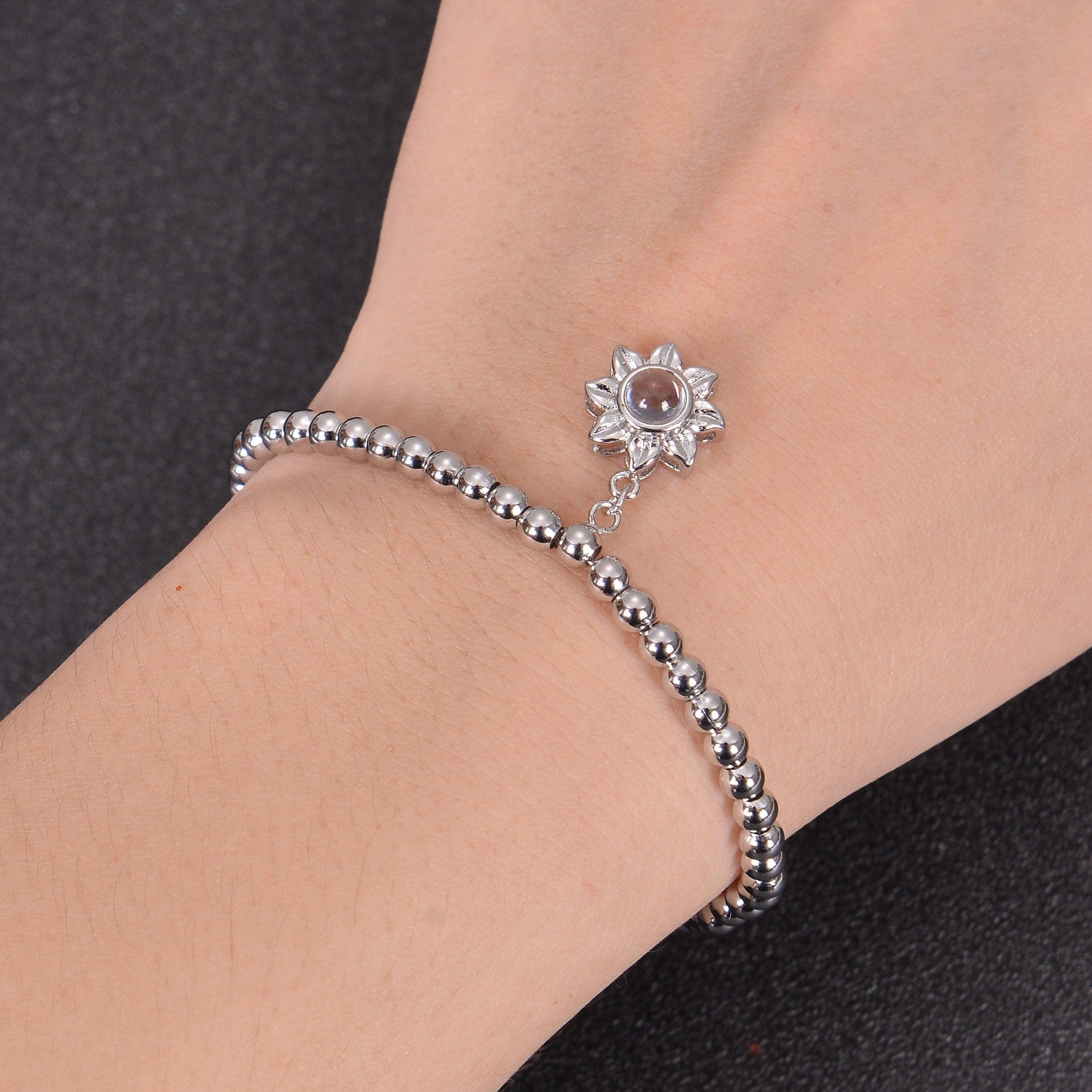 flower projection bracelet