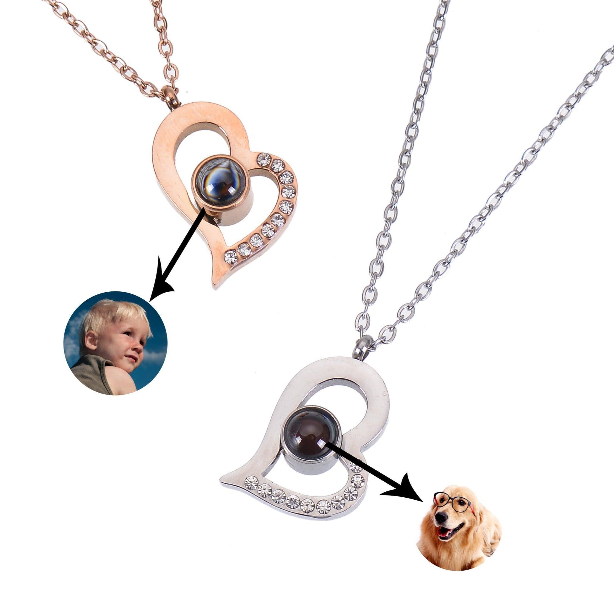 customized photo memorial necklace