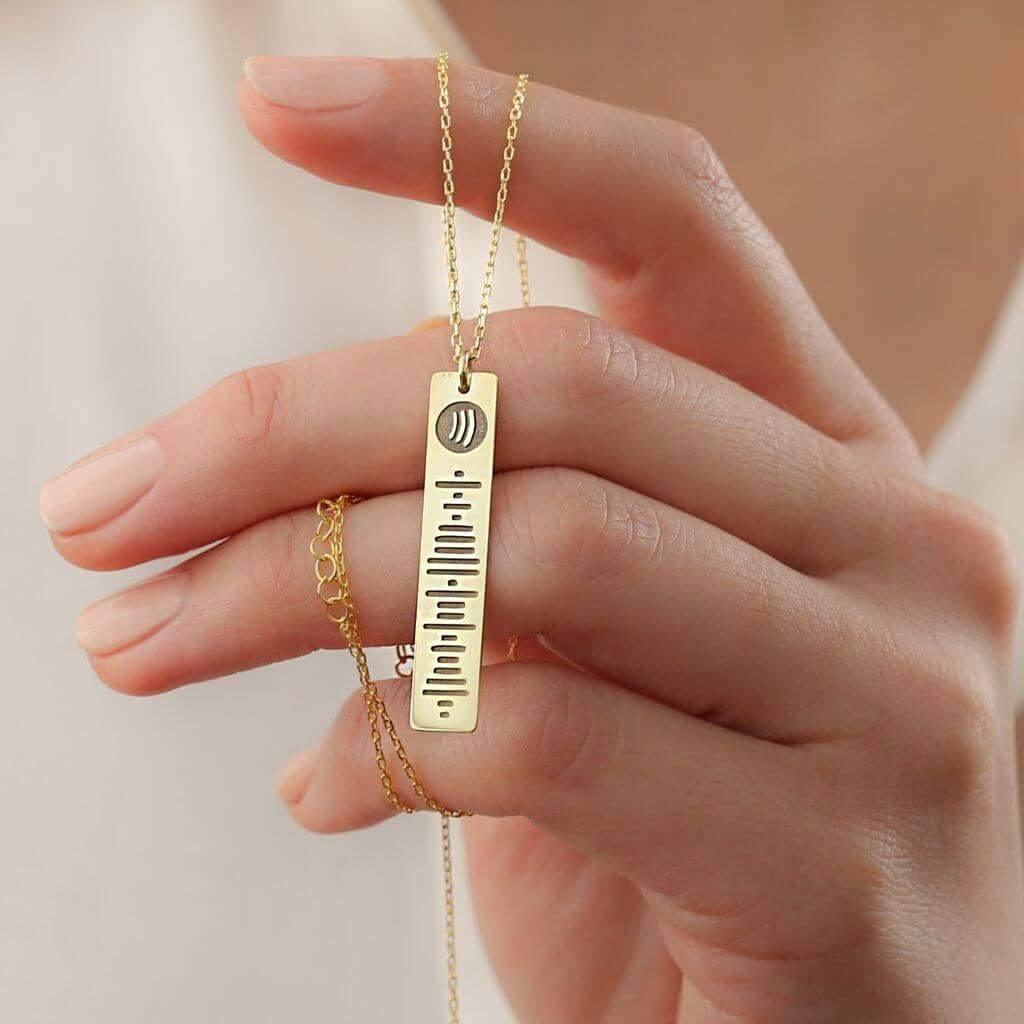 Spotify Necklace-Pendantify-misnecklace,necklace,Personalization