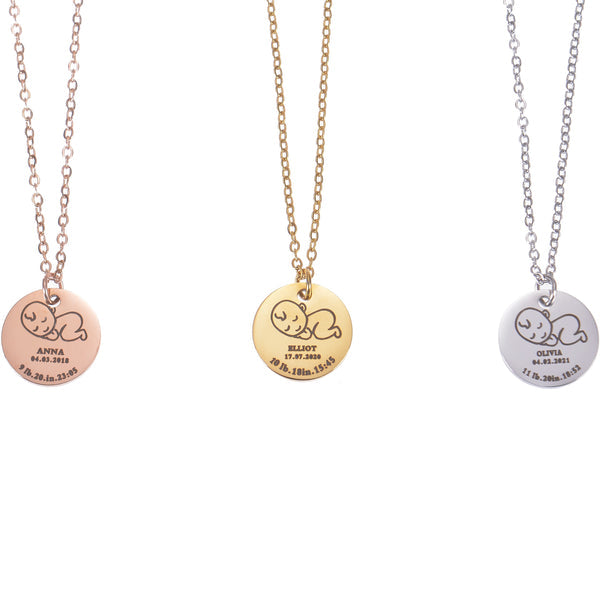 How to Choose an Initial Pendant Necklace for a Baby Shower Gift