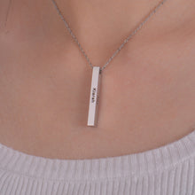 family name necklace