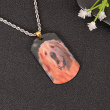 army dog tag necklace