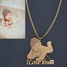 baby image pendant