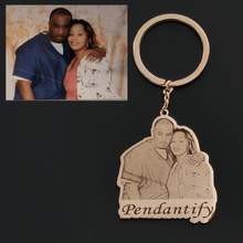custom keychain picture