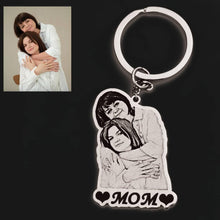 custom laser engraved keychain