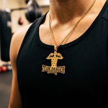 custom logo engraved necklace
