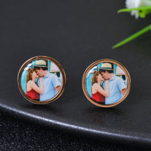 cheap photo earrings