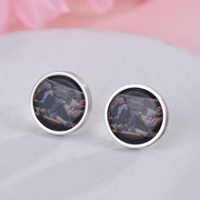 earrings with photo 