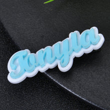 colorful hairpin with name