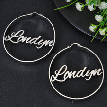 customized name earring