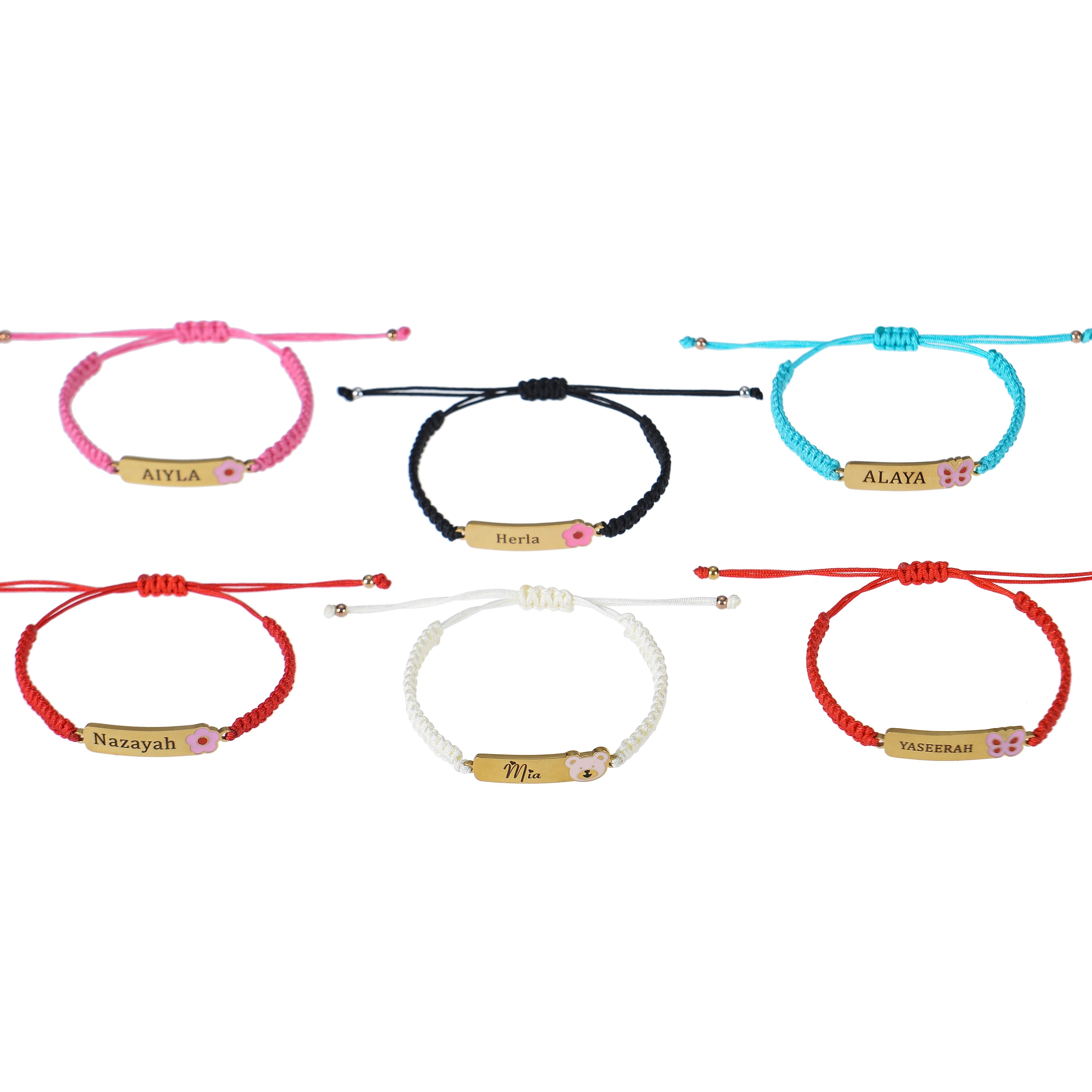 personalized name bracelet