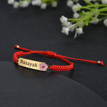 name engraved nameplate bracelet