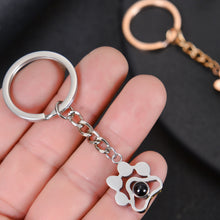 custom pet photo keychain