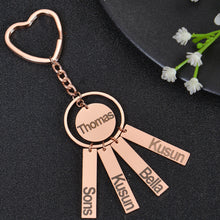 multiple name key ring