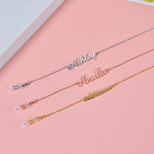 personalized eyeglass chain