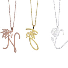 personalized initial necklace
