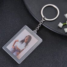 Personalized Colorful Photo Keychain