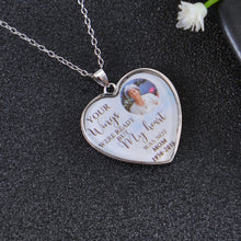 photo memorial necklace