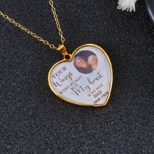 personalized photo necklace