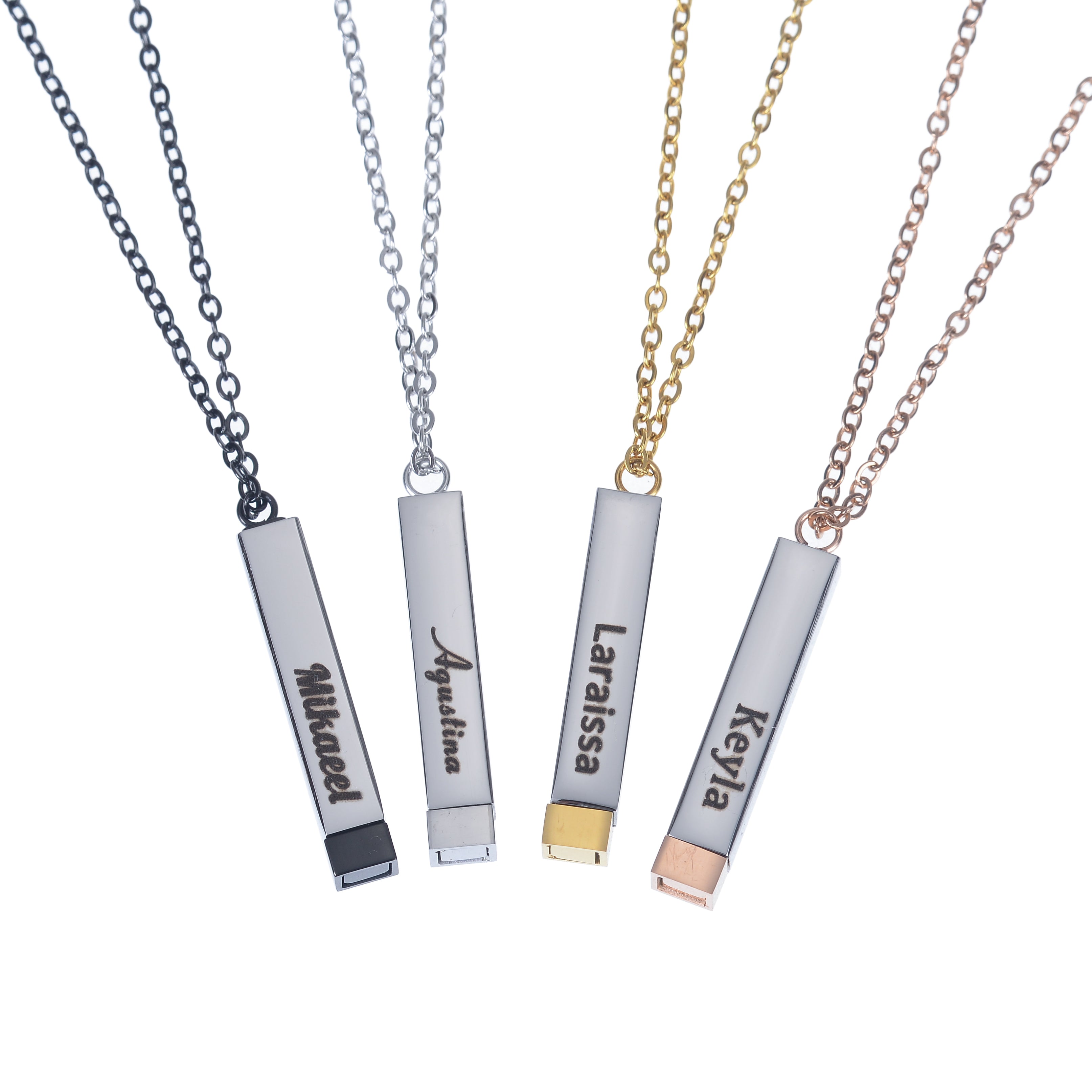 Hidden message necklace