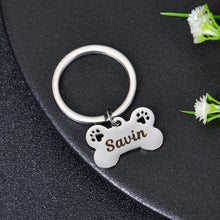 Silver Custom Keychain