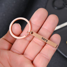 Stylish Name Keychain