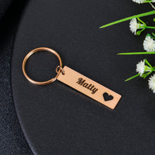 Personalized Bar Keychain