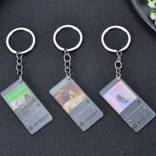 Personalized Colorful Photo Acrylic Spotify Keychain