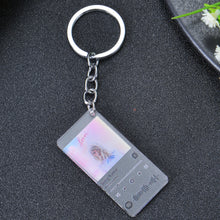 Personalized Colorful Photo Acrylic Spotify Keychain