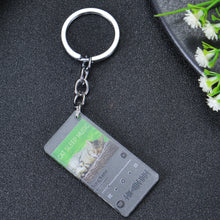 Personalized Colorful Photo Acrylic Spotify Keychain