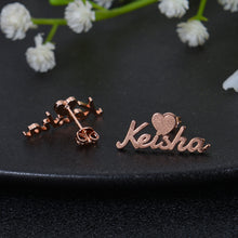 Rose Gold Stud Earrings