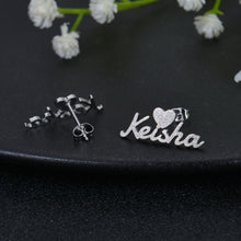 Silver Custom Earrings