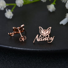 Rose Gold Stud Earrings