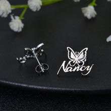 Silver Custom Earrings