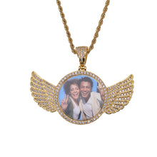 diamond angel wing necklace