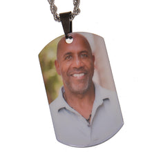 dog tag pendant engraved