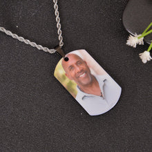 dog tag necklace gold