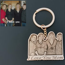Family Photo Keychain