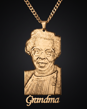 memorial photo necklace