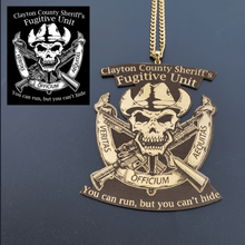 logo engraved necklace